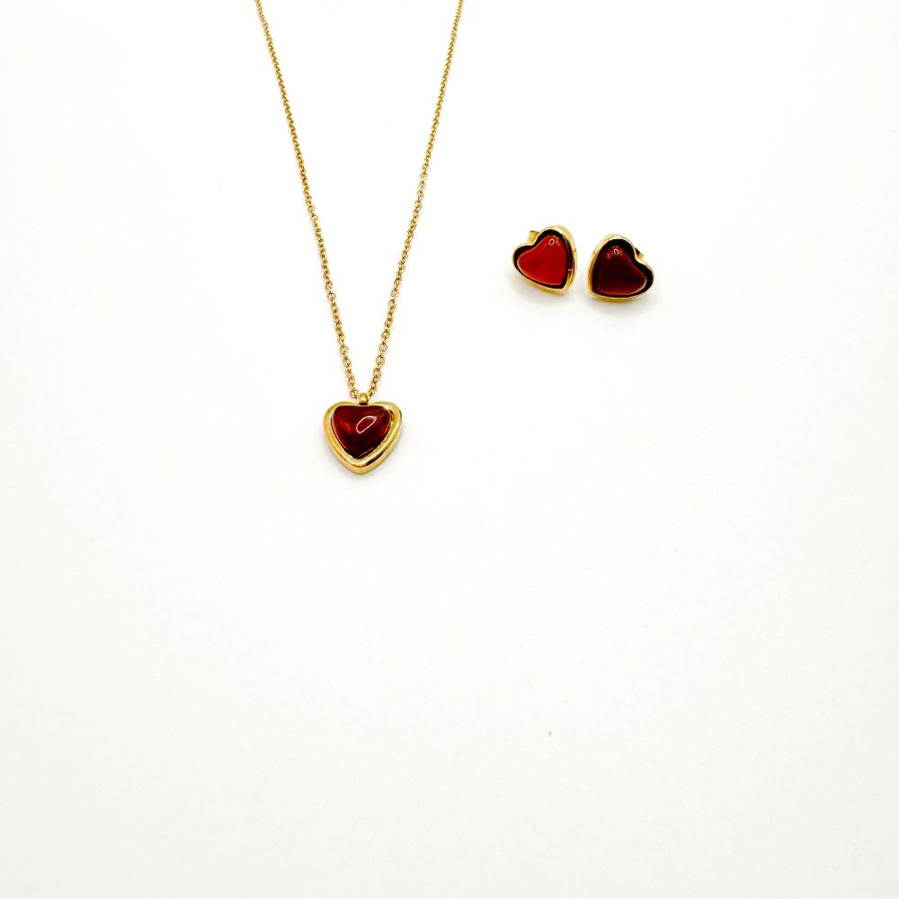 Rood Hart Set