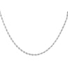 Stainless Steel Ketting Dames - Twisted