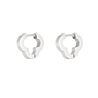 Stainless Steel Oorbellen Dames - Klaver