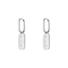 Stainless Steel Oorbellen Dames - Magic Eye