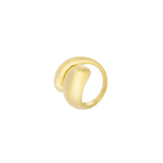 Gouden connect ring