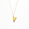 Stainless Steel Ketting - Oorbellen Set Dames - Hart